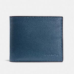 Nearly New Coach Blue Men’s Wallet